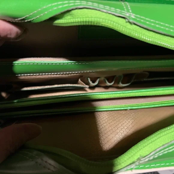 Mcklein leather laptop briefcase - Picture 3 of 4